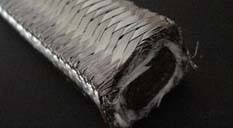 What is the temperature range for graphite packing?